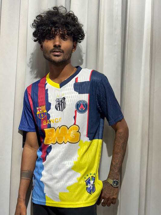 NEYMAR ALL CLUBS JERSEY (player version)