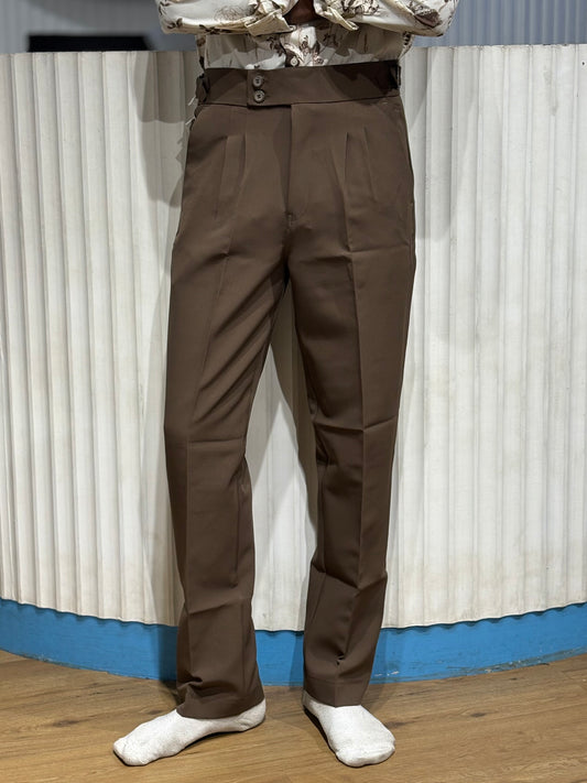 Brown Gurkha Pant