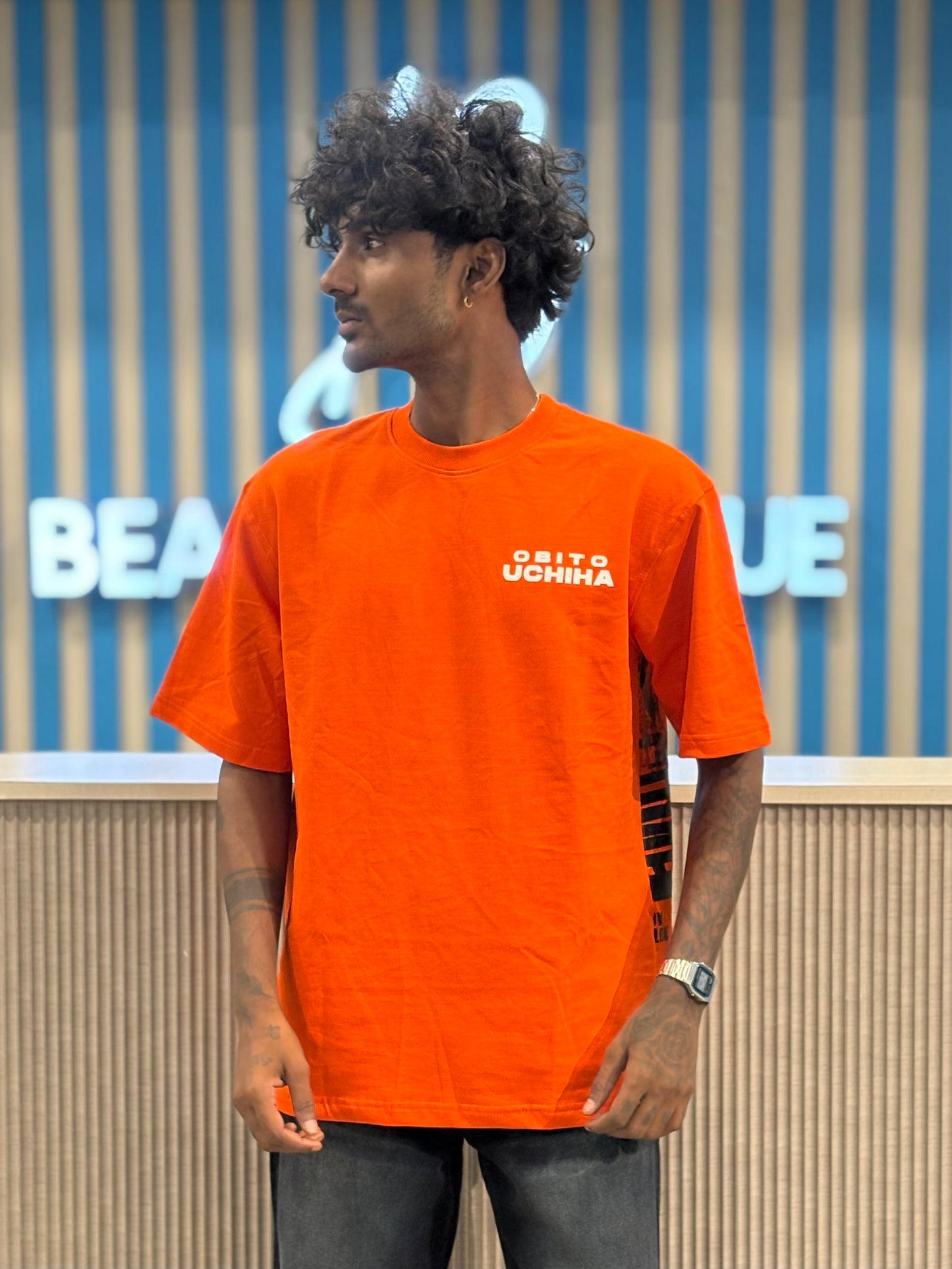 Orange Oversized Tshirt