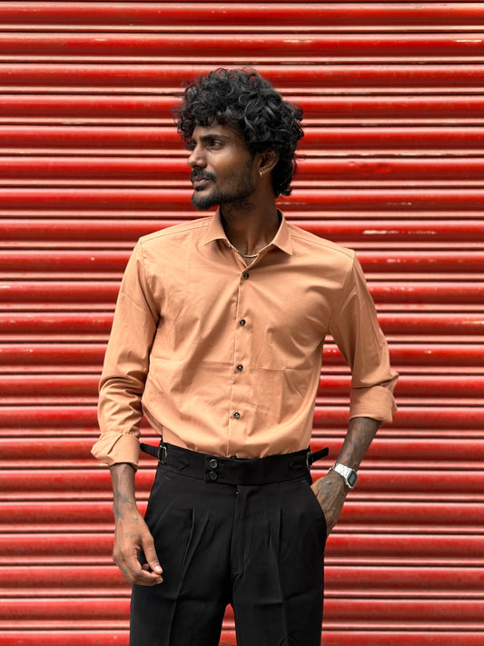 Orange Liquid Shirt