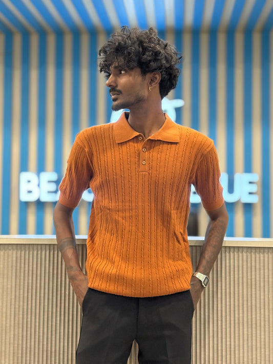 Brown Polo Tshirt