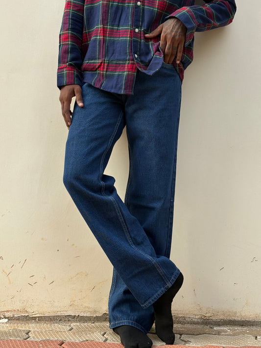 Dark Blue Baggy Jeans