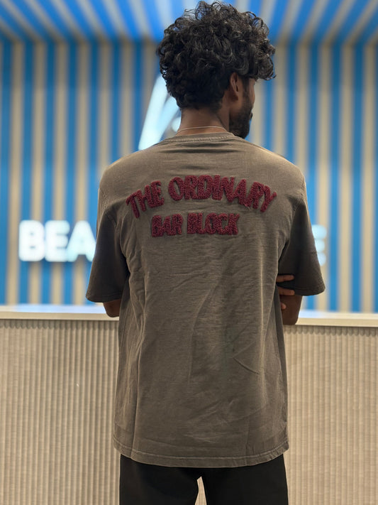 Dark Grey Oversized Tshirt