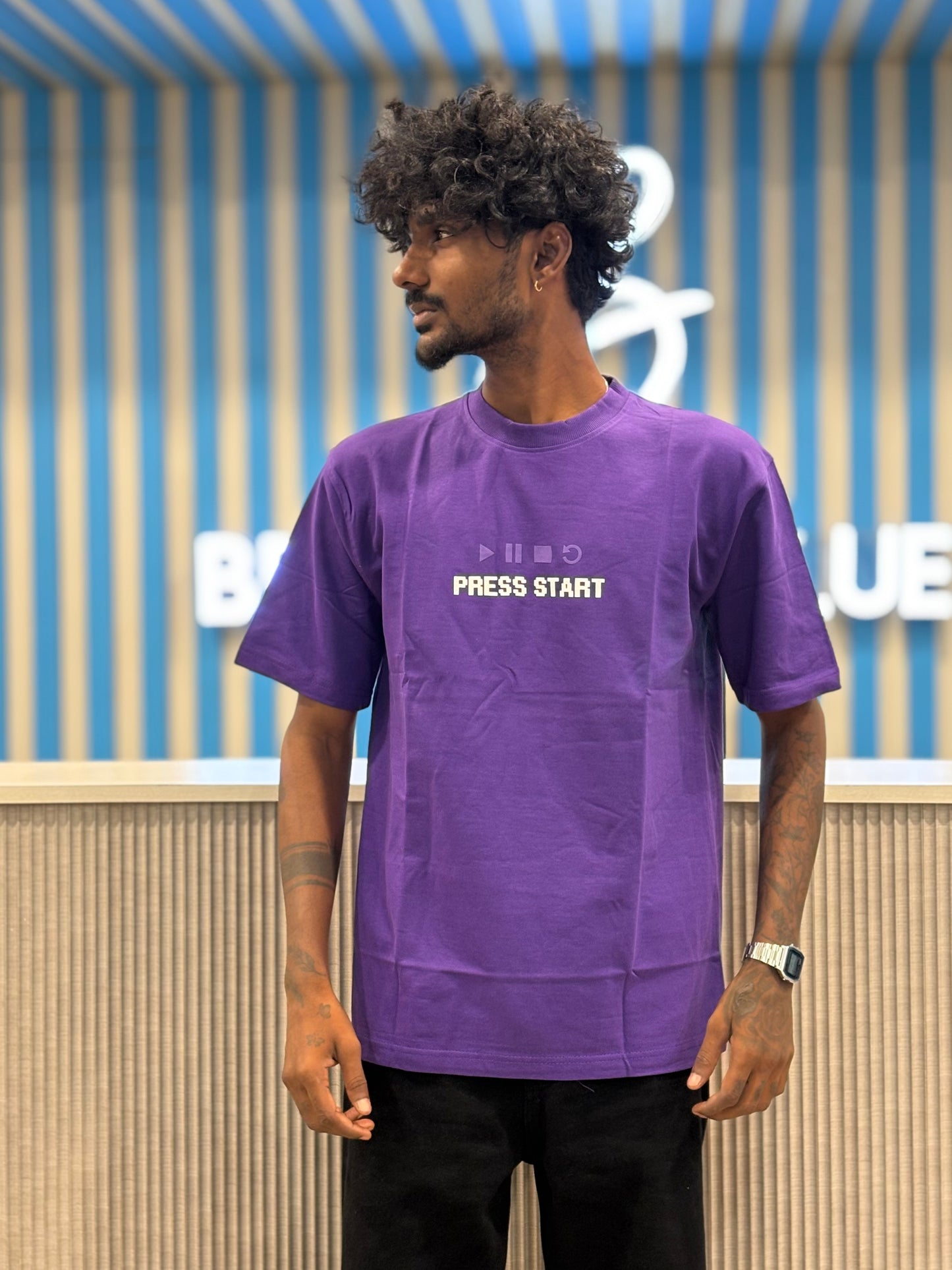 Purple Oversized Tshirt