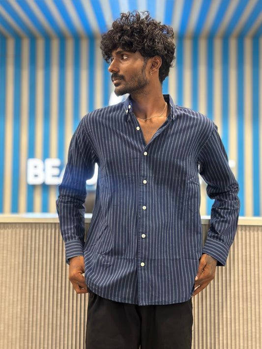Blue Striped Shirt