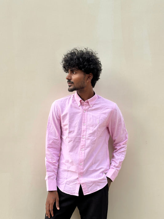 Pink Cotton Shirt