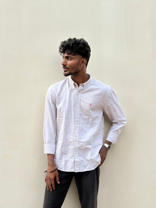Light Grey Linen Shirt