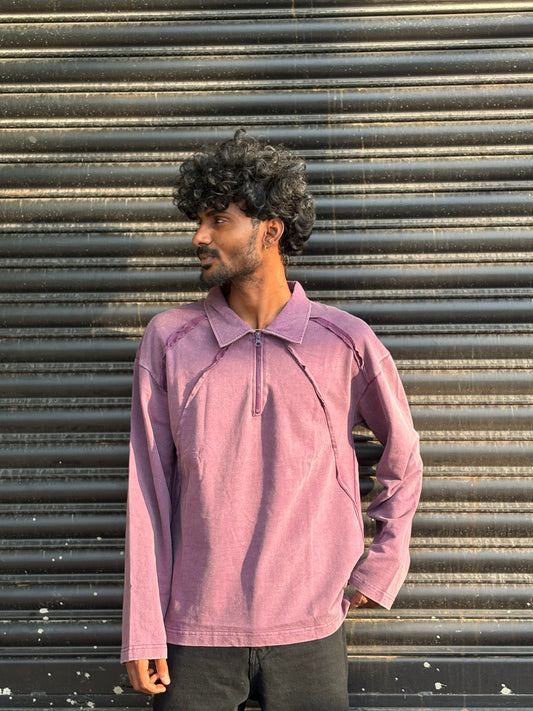 Purple Full Sleeve Tshirt