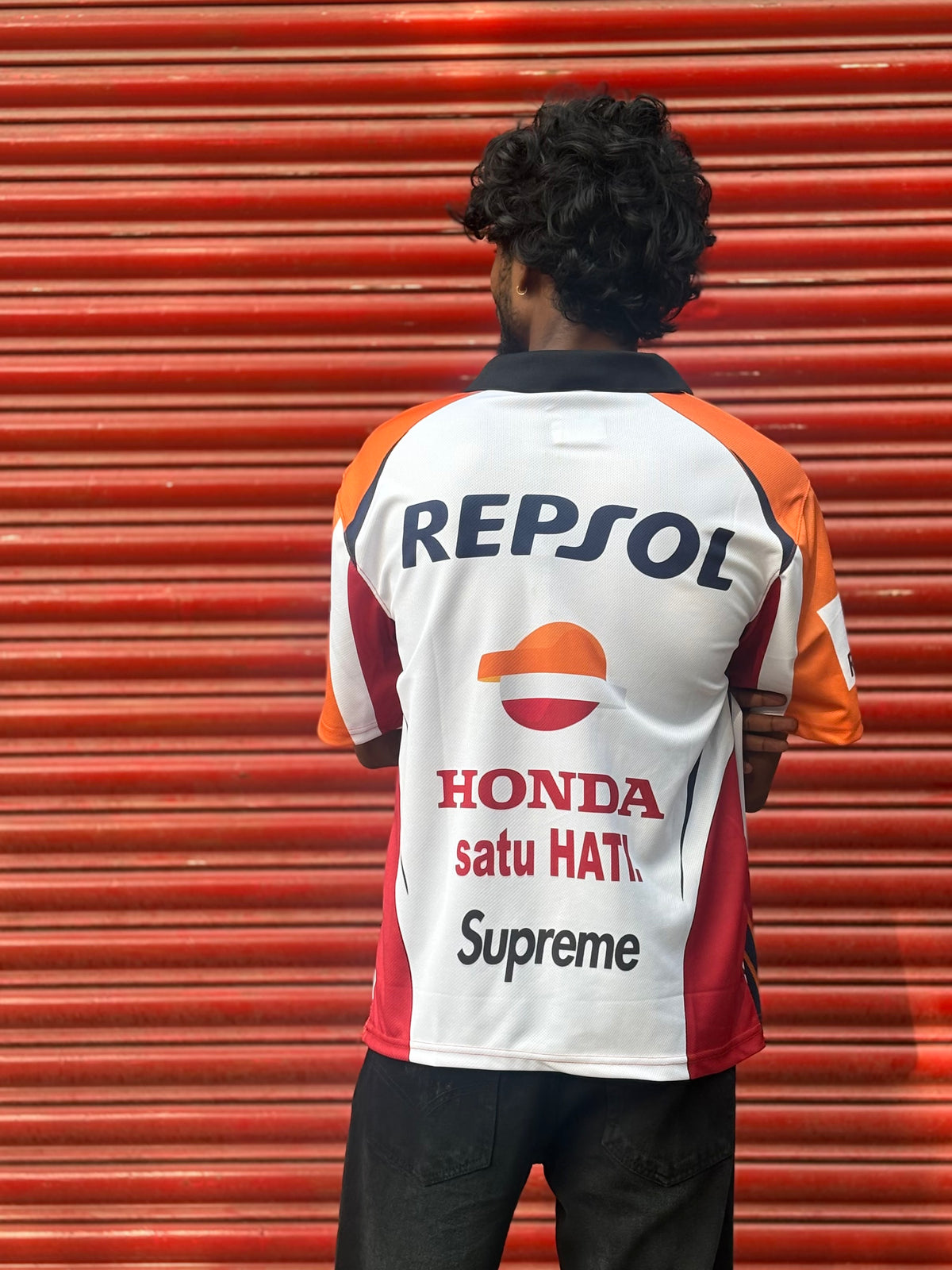 Orange Motorsport Oversized Tshirt