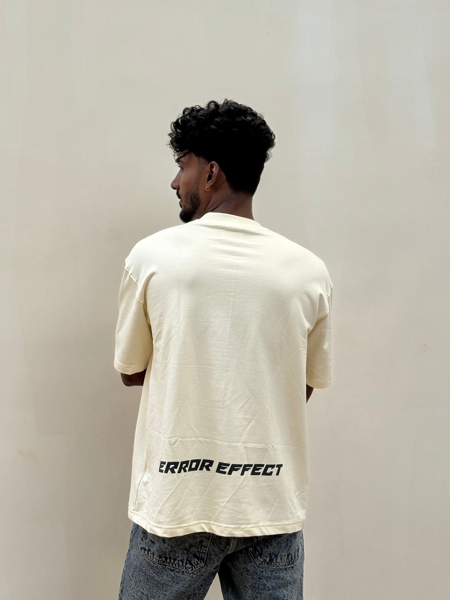 Cream Oversized Tshirt