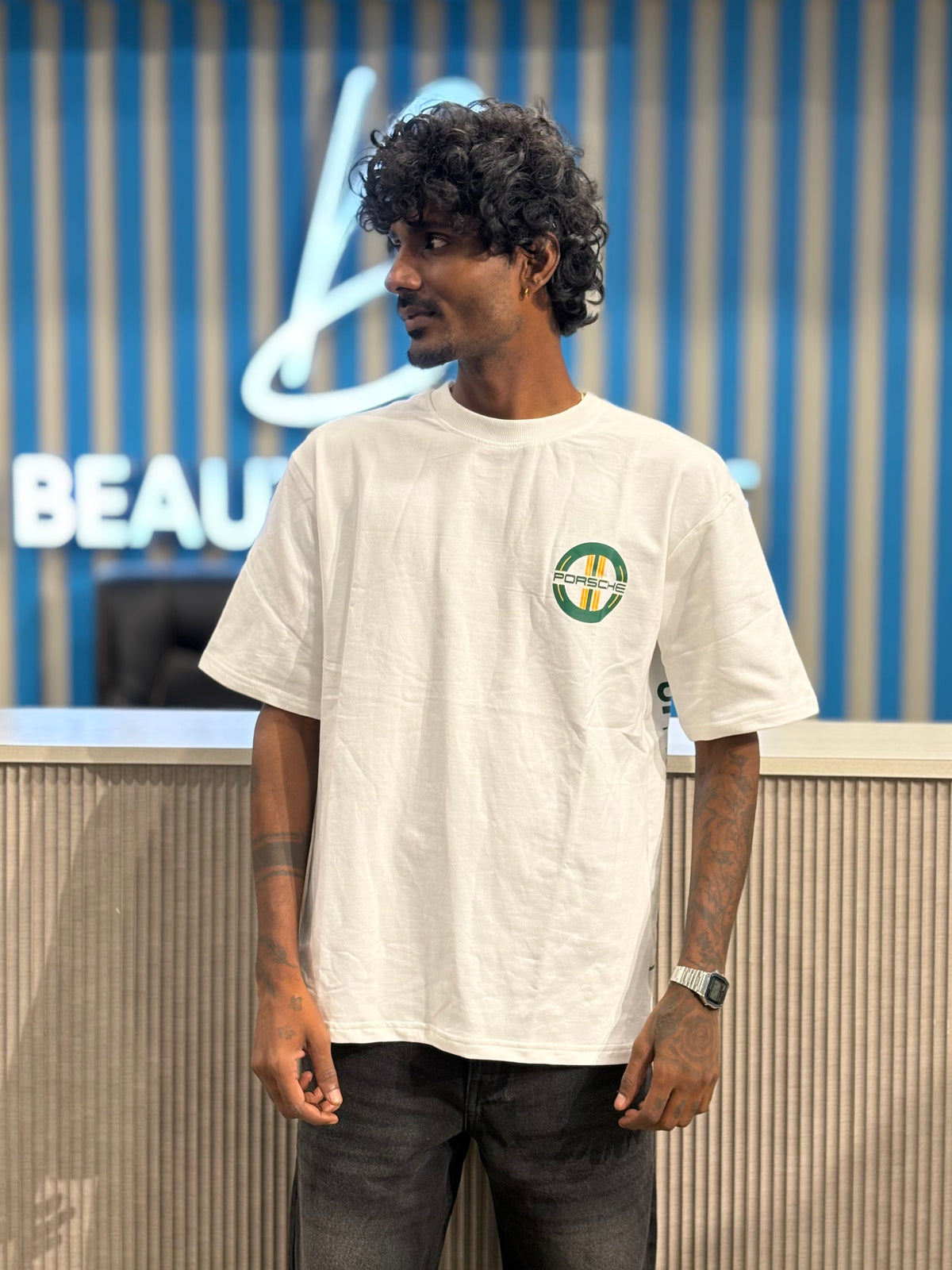 White Oversized Tshirt