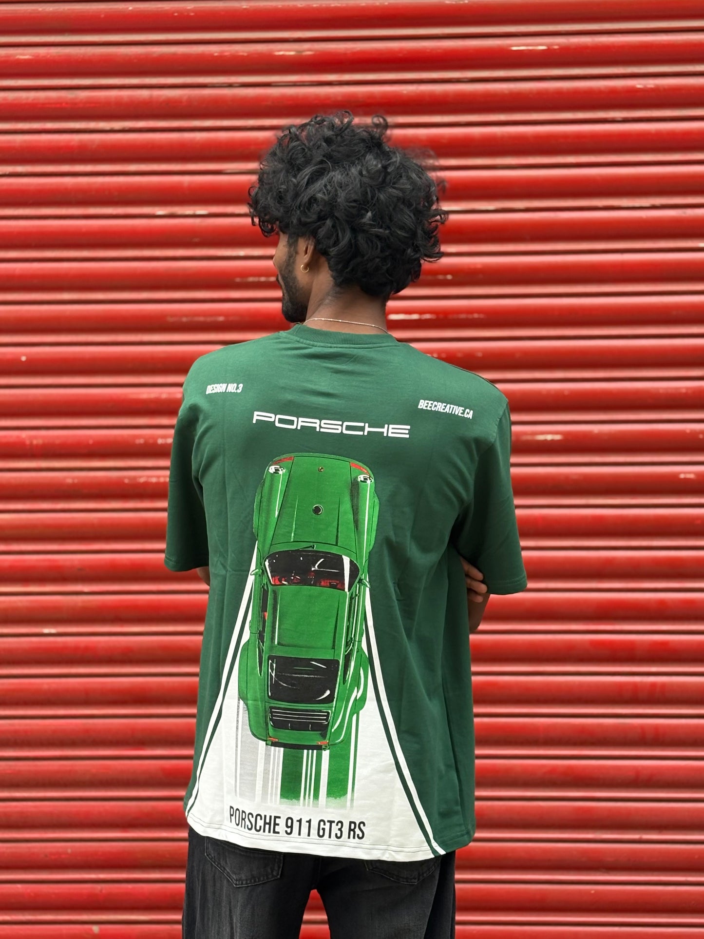 Dark Green Oversized Tshirt