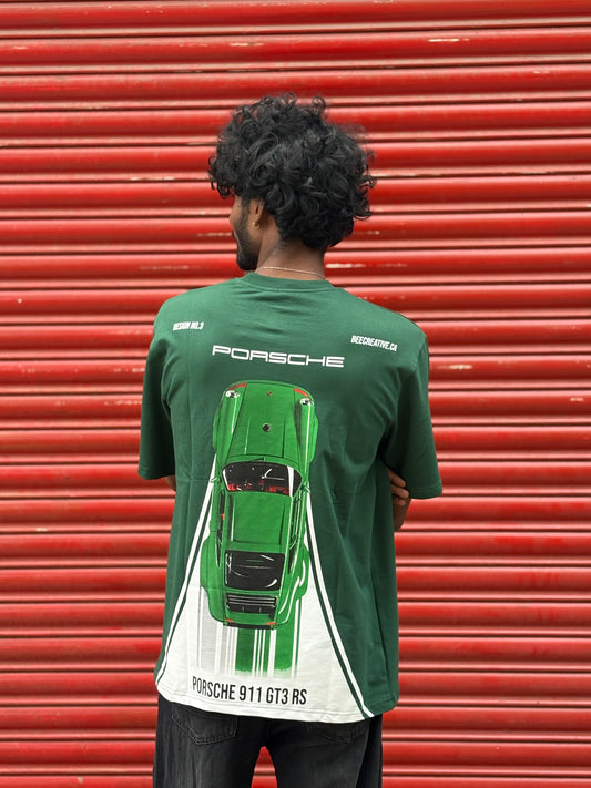 Dark Green Oversized Tshirt