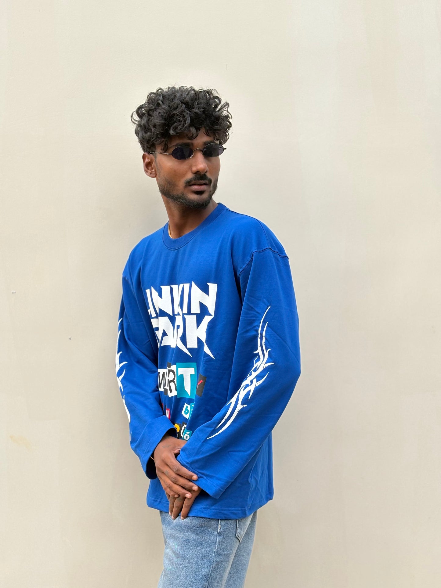 Blue Full Sleeve Tshirt