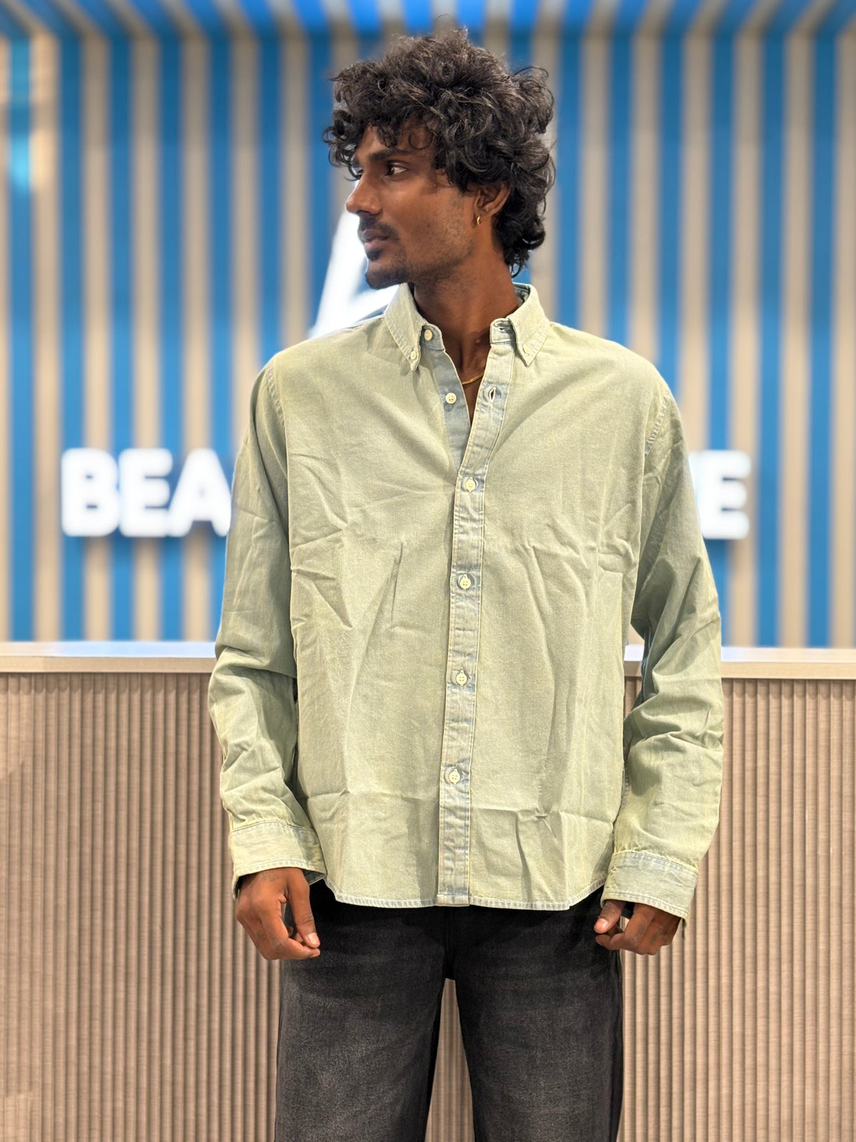Blue Denim Shirt