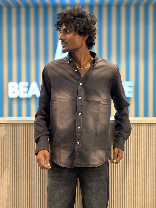 Black Denim Shirt