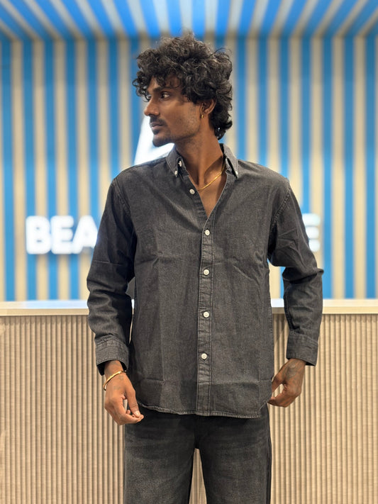 Black Denim Shirt