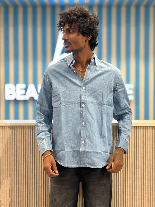 Blue Denim Shirt
