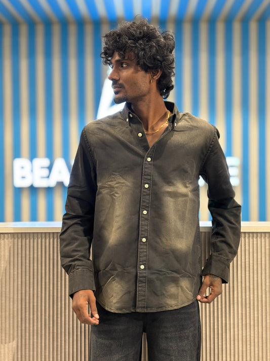 Black Denim Shirt